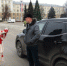 Автомобилистов Сарова с Новым годом поздравили полицейский Дед Мороз и Снегурочка - Саров24