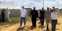 Палаточный городок в Дивееве готов к приему паломников - Саров24