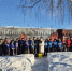 Зимний субботник у мурала - Городская Дума г. Саров